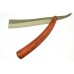 FROM SWEENEY TODD 10.5" STRAIGHT RAZOR JOHNNY DEPP TACTICAL FOLDING POCKET KNIFE WITH HICKORY WOOD GRAIN HANDLE VERSION